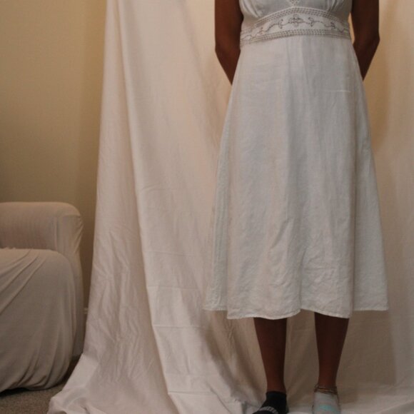 Eddie Bauer Linen Dress. - Picture 13 of 14